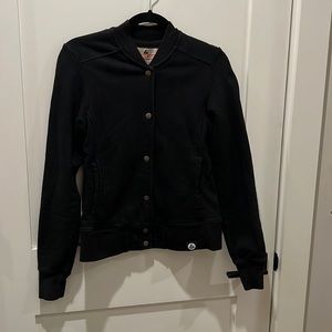 AMERICAN GIANT black bomber jacket. VGUC